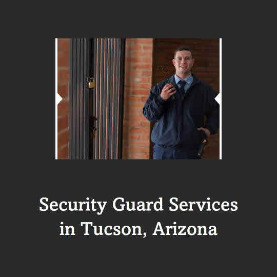 Business Security Tucson: Secure Your Business with Trusted Professionals